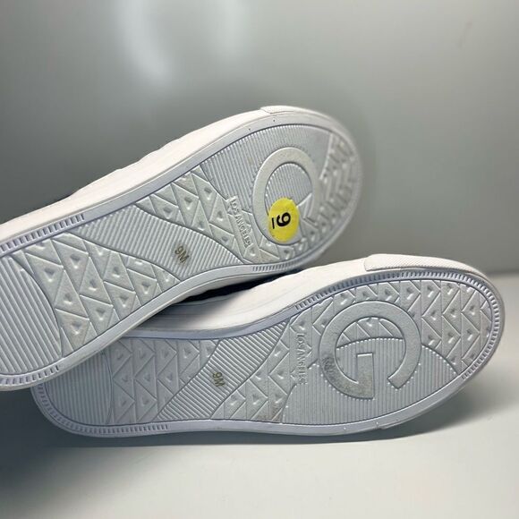 G By Guess GBG Women’s High Top Lace Up Sneakers Sparkle Denim Upper Size 9M - Picture 11 of 11